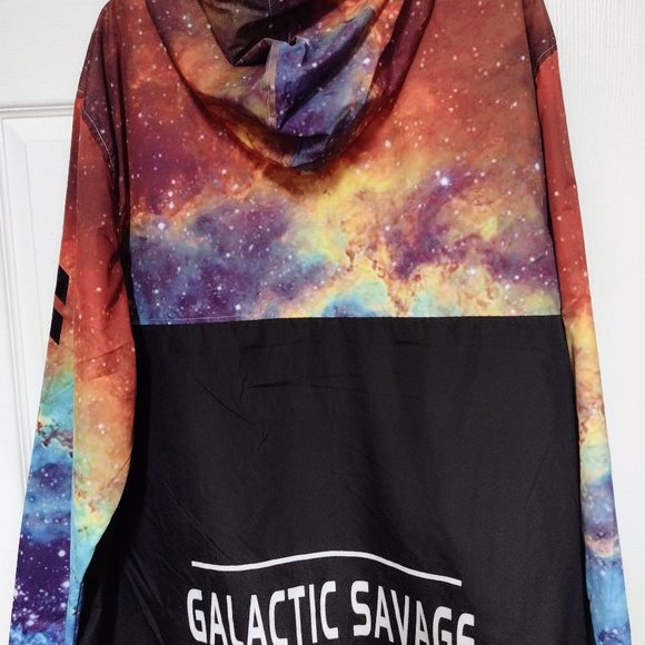 Galactic Savage Earth Bound NYC Windbreaker - Picture 2 of 2